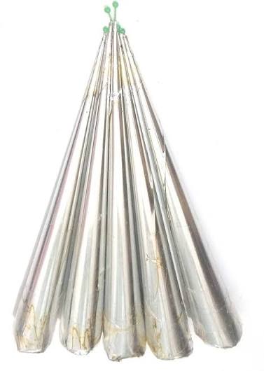 Elegant Silver Henna Cones